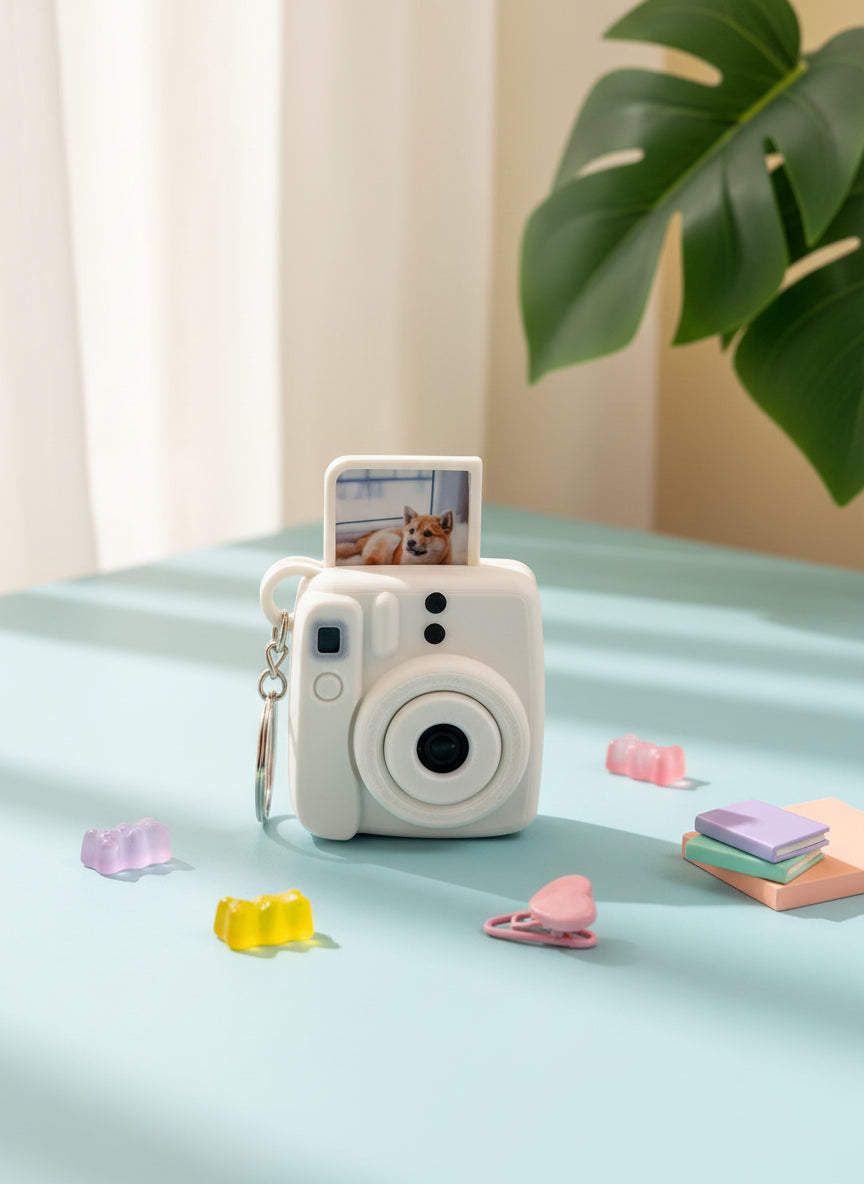 Llavero Mini Instax Personalizado
